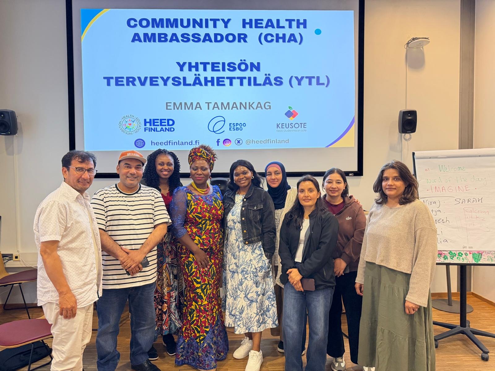 HEED Finland launches Finland's first structured Community Health Ambassador training model