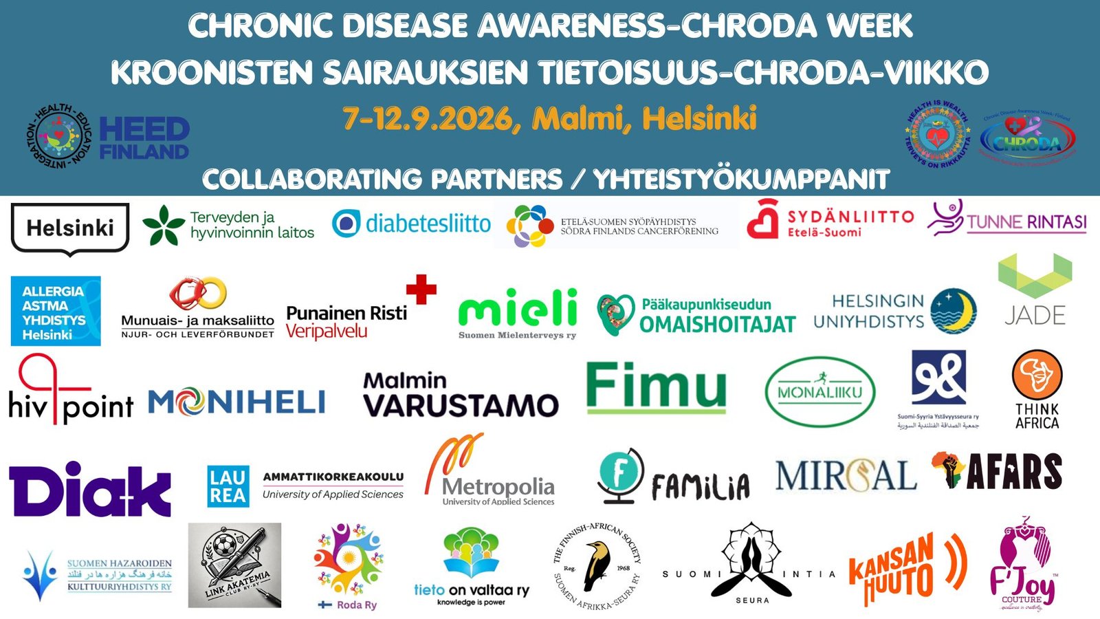 CHRODA WEEK 2026 Unveils Its Official Collaborators